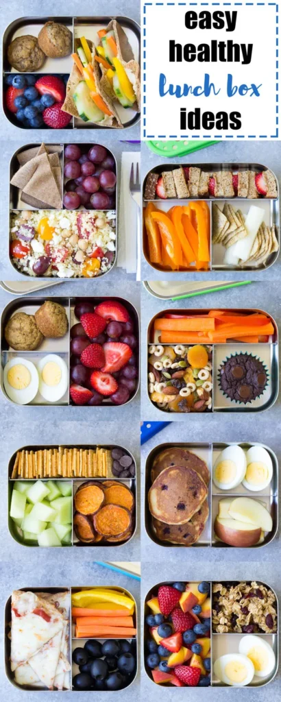 Quick-Easy and Healthy Lunch Box Ideas